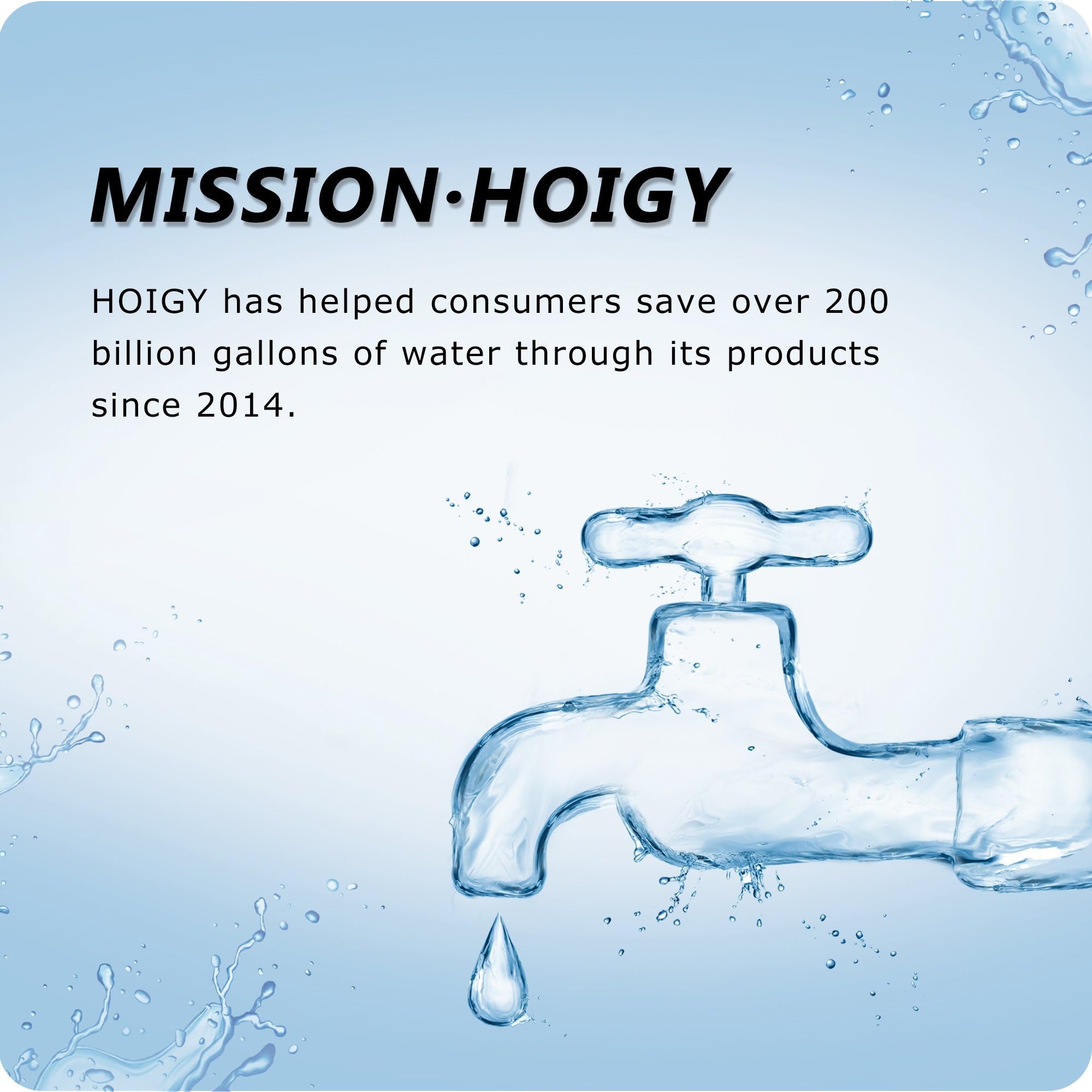HOIGY leak-free performance with brass cartridge design