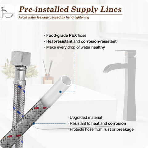 HOIGY pre-installed hoses simplify setup and reduce leak risk
