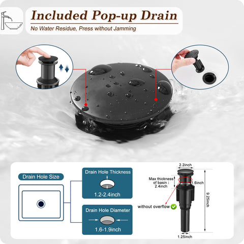 HOIGY waterfall spout delivers a smooth, denser flow with less splash