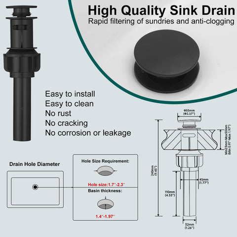 Hoimpro packaging includes clear installation instructions