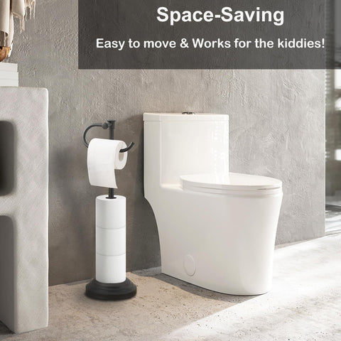 Hoimpro matte black finish adds modern style to any bathroom.