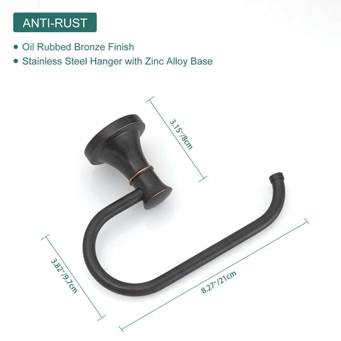Hoimpro oil rubbed bronze detailed finish close-up showcases modern design
