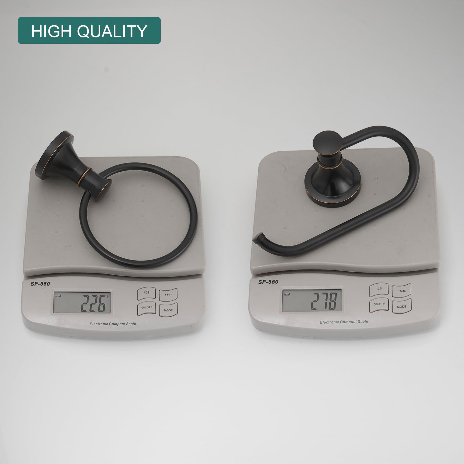 Hoimpro oil rubbed bronze modern design aesthetic complements any bathroom style