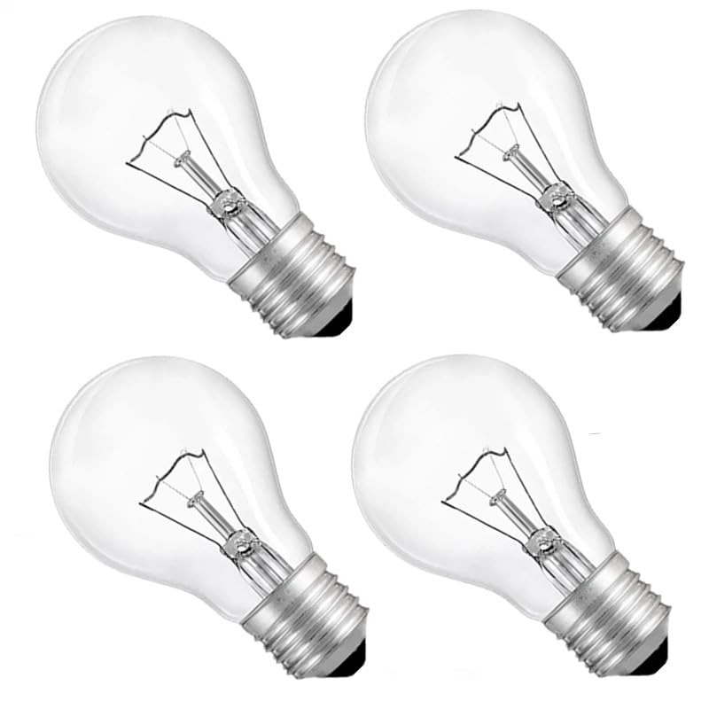 Hoimuv 75W A19 amber bulb creates a warm vintage glow for living spaces