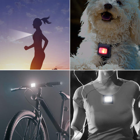 HOKOILN red strobe mode adds extra visibility in emergencies