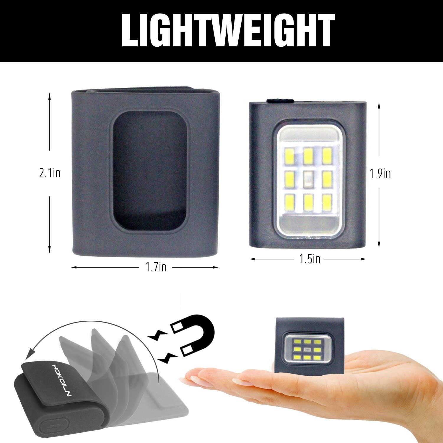 HOKOILN USB fast-charging beacon reaches full power in 50 minutes