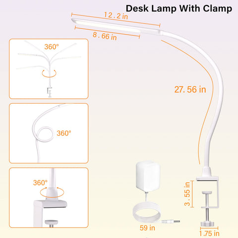 Hokone color temperature options from warm to cool