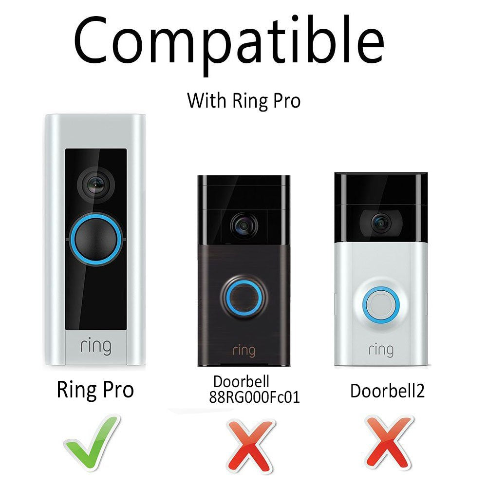 HOLACA Ring Pro bracket 30-degree angle expands viewing range for entrances.