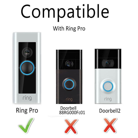 HOLACA Ring Pro bracket 30-degree angle expands viewing range for entrances.