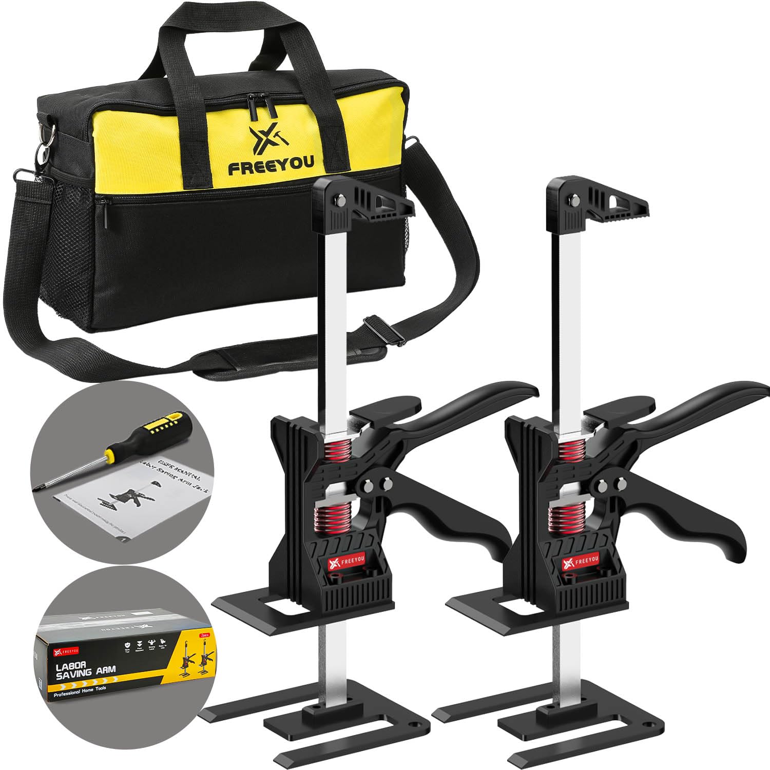 HolaYou Arm Jack 13-inch lift for door lifting and framing