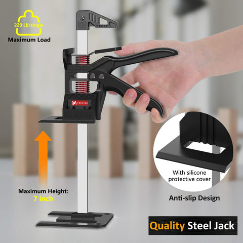 HolaYou Arm Jack anti-slip base protects floors during lifting