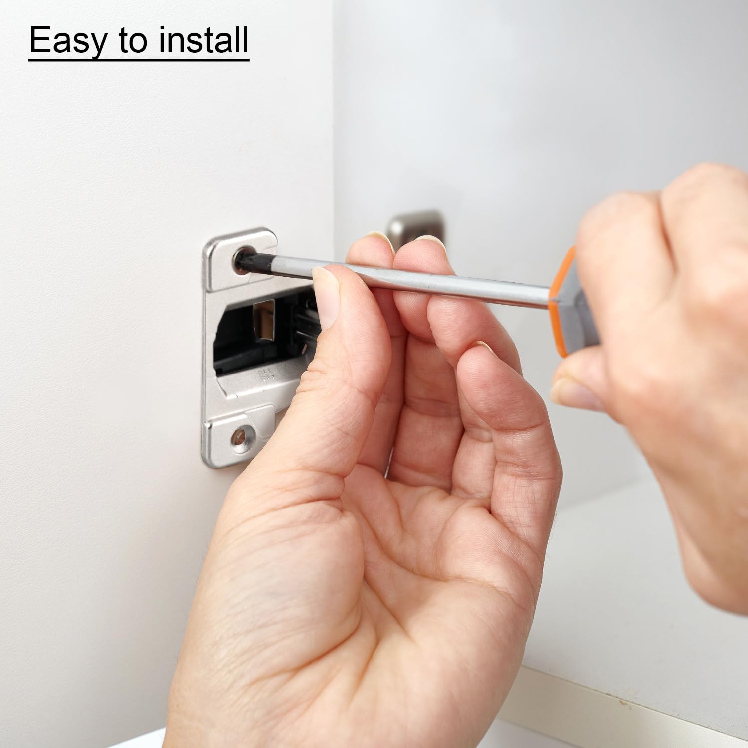 Holdly hinge with 35mm cup back fits 16–19 mm doors.