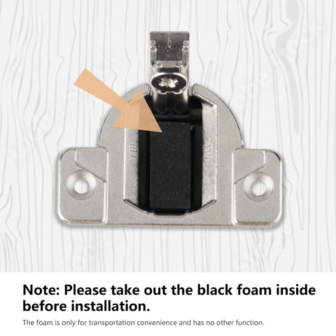 Holdly Blum hinge upgrade helps reuse existing mounting plates and screws.