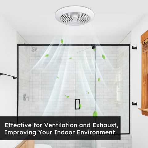 Holdly V2262-50 7in exhaust fan installation diagram shows easy setup.