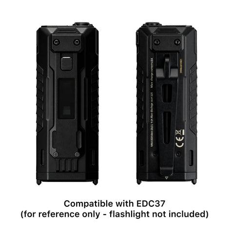 HoldMyGear compatible with aftermarket clips and MOLLE systems for versatility.