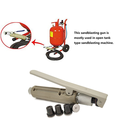 HoldWin sandblaster ideal for cars, bathtubs, tiles, and pools.