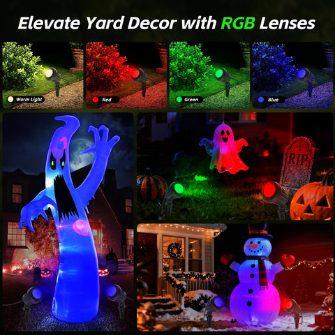 Holeva Spotlight focuses light with a 45-degree beam for landscape highlights