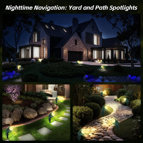 Holeva Spotlight features a 6-foot cord for easy plug-in installation