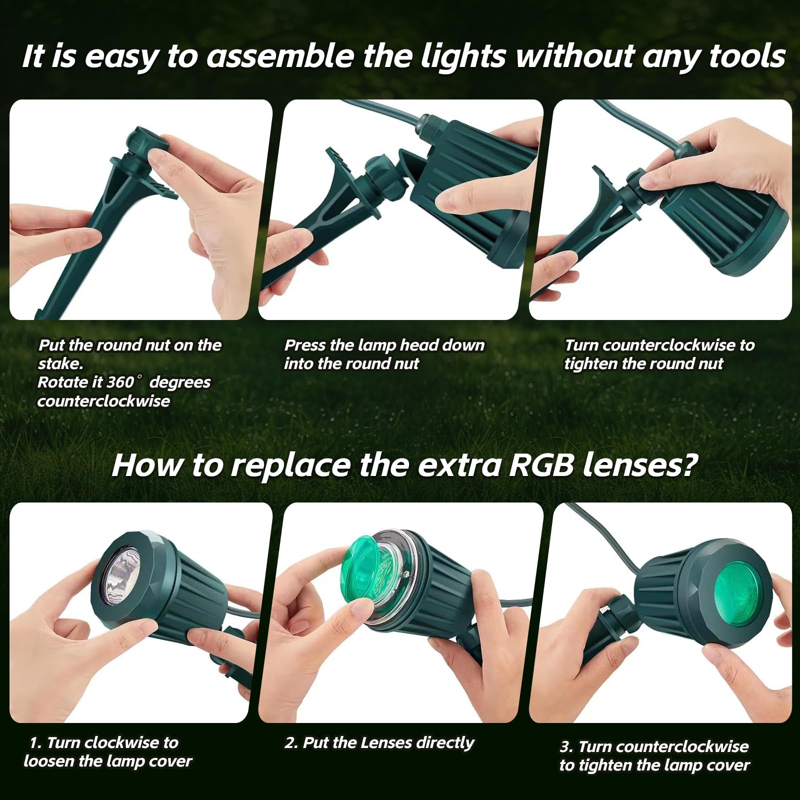 Holeva Spotlight two-pack provides consistent outdoor illumination