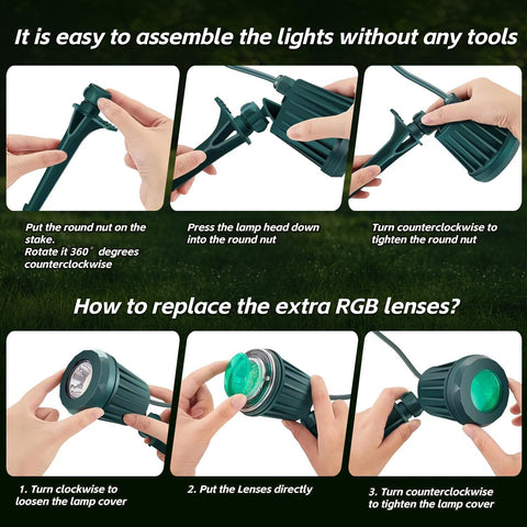 Holeva Spotlight two-pack provides consistent outdoor illumination
