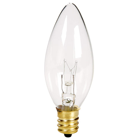Holiday Joy chandelier bulb provides reliable mood lighting for festive spaces