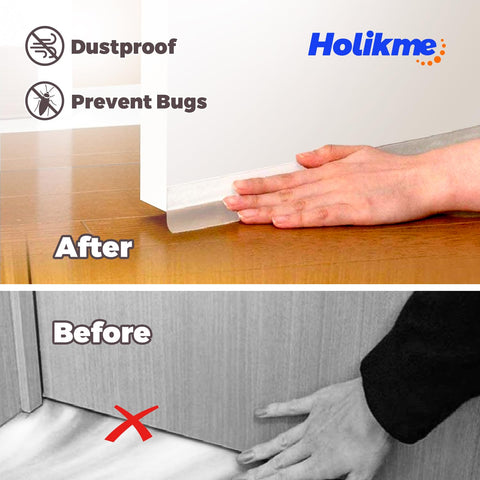 Holikme adhesive door seal strip provides strong hold for durable bonding
