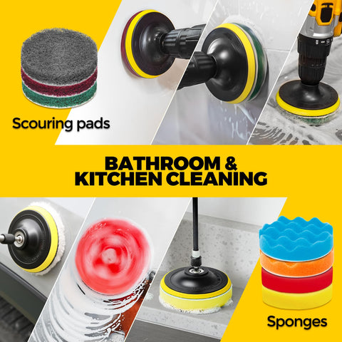 Holikme sponge polishing pads 4-pack polish surfaces evenly and brighten finishes.