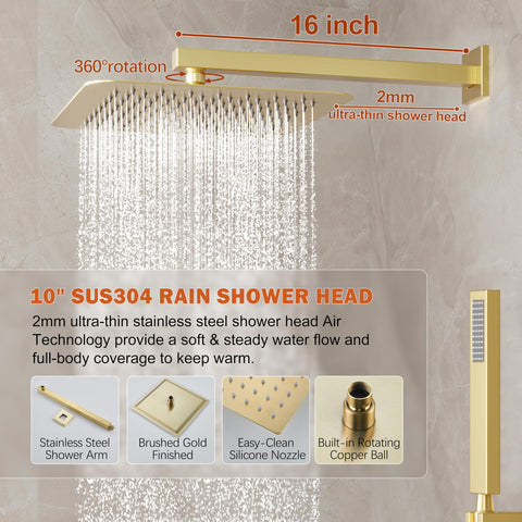 HoliSpa handheld shower head for flexible targeting and rinsing.