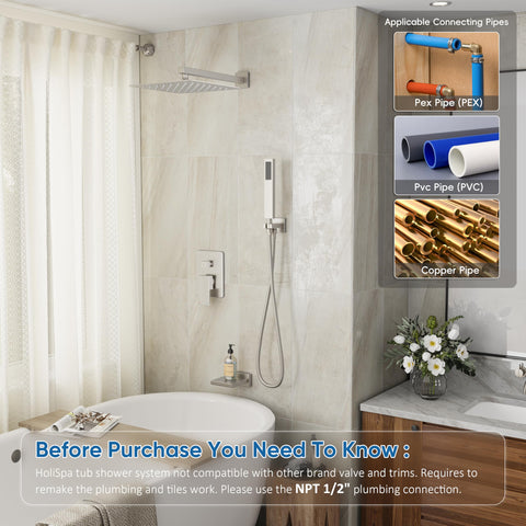 HoliSpa handheld spray for flexible cleaning and targeted rinsing.