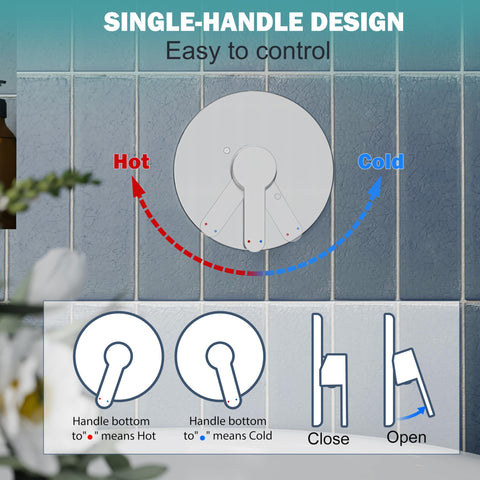 HoliSpa USA-standard plumbing connections for easy installation.