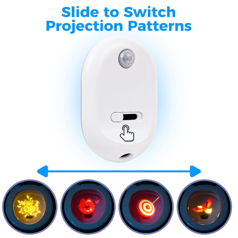 Holoith magnetic base helps secure the night light on smooth surfaces