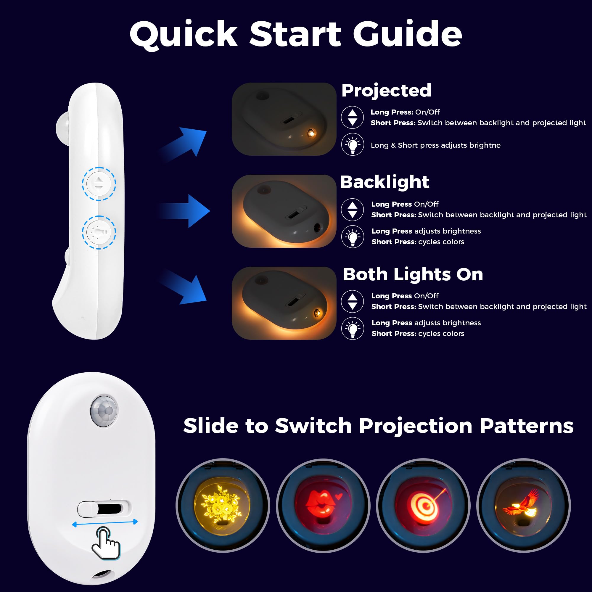 Holoith projection heart mode creates cozy atmosphere during late-night routines