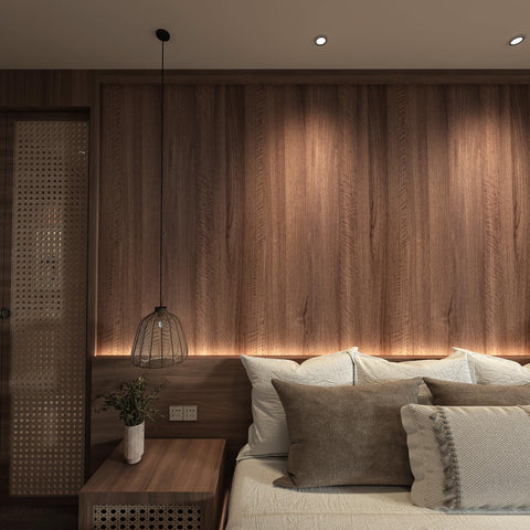 HOLOMEY removable wallpaper peels away clean without sticky residue