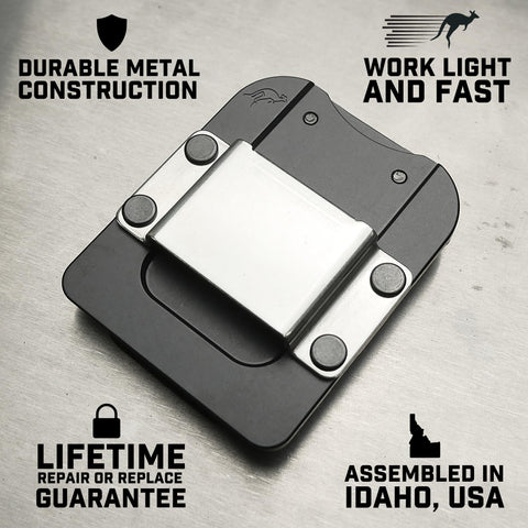 Holstery DriverMaster PRO all-metal construction for rugged durability.