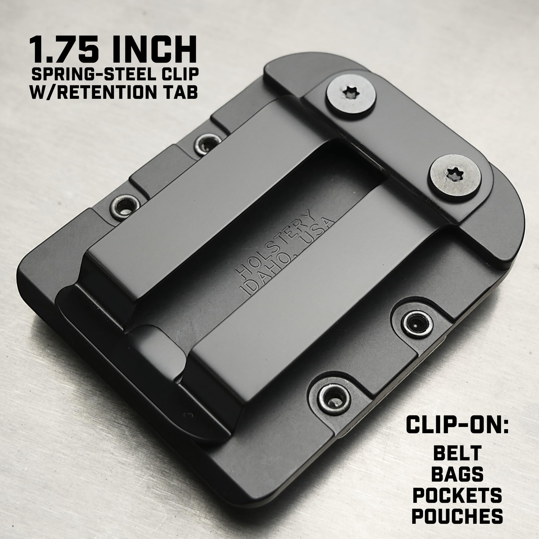 Holstery DriverMaster PRO compact and belt-friendly for easy carry.