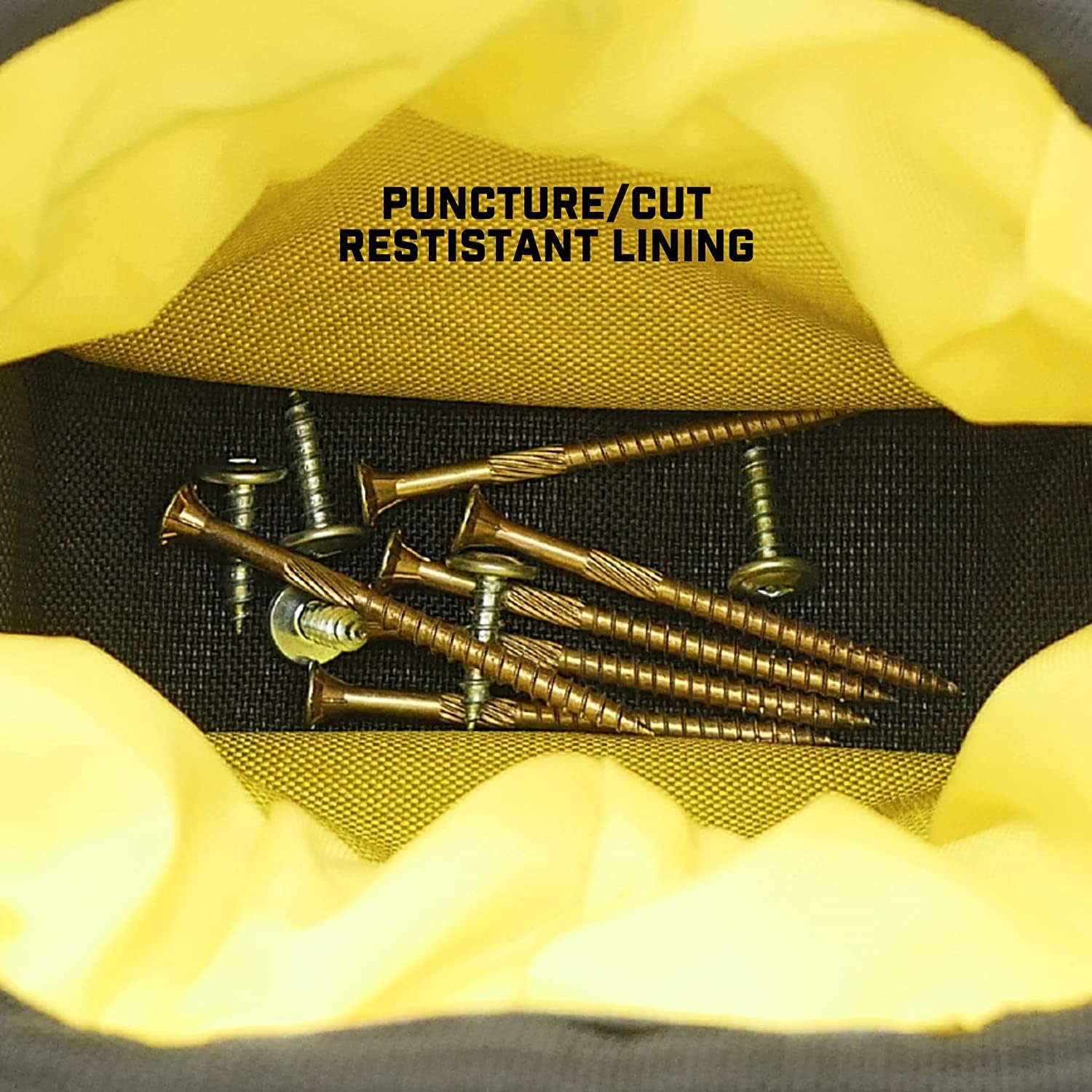 Bright interior of Holstery Joey Pouch Pro helps locate items fast.
