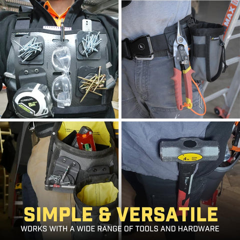 Holstery MagMaster clip-on belt design fits up to 1.75-inch belts.