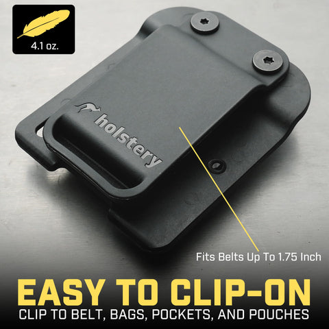 Holstery MagMaster suits electricians and contractors for quick hands-free access.