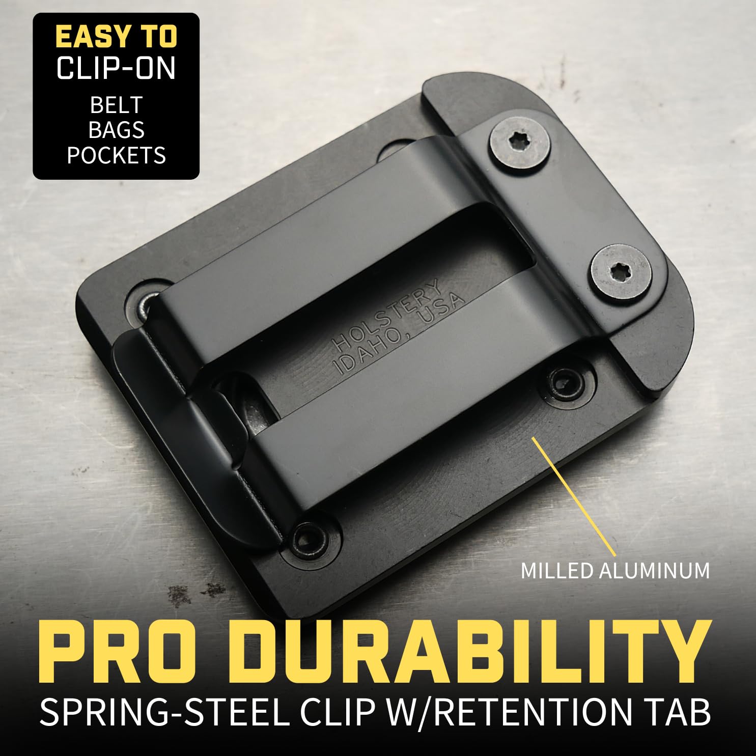 Holstery PinPal Pro assembled in Idaho highlights American craftsmanship.