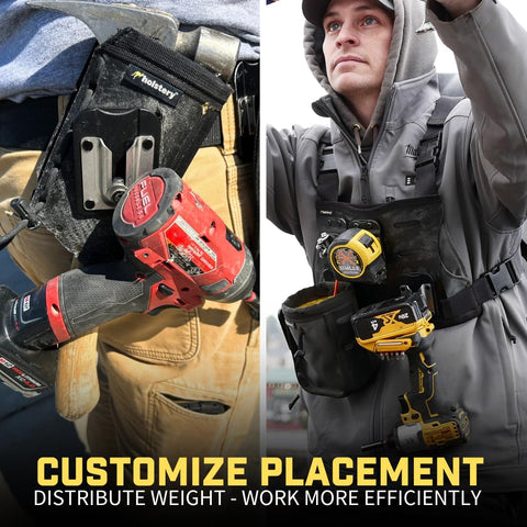 Holstery PinPal Pro mounts to most tools for flexible setup.