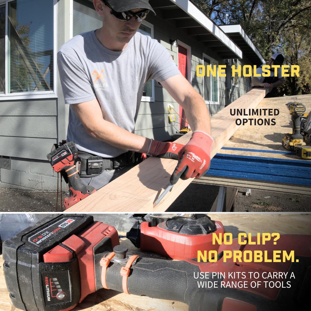 Holstery PinPal Pro gives quick access to multiple tools on site.