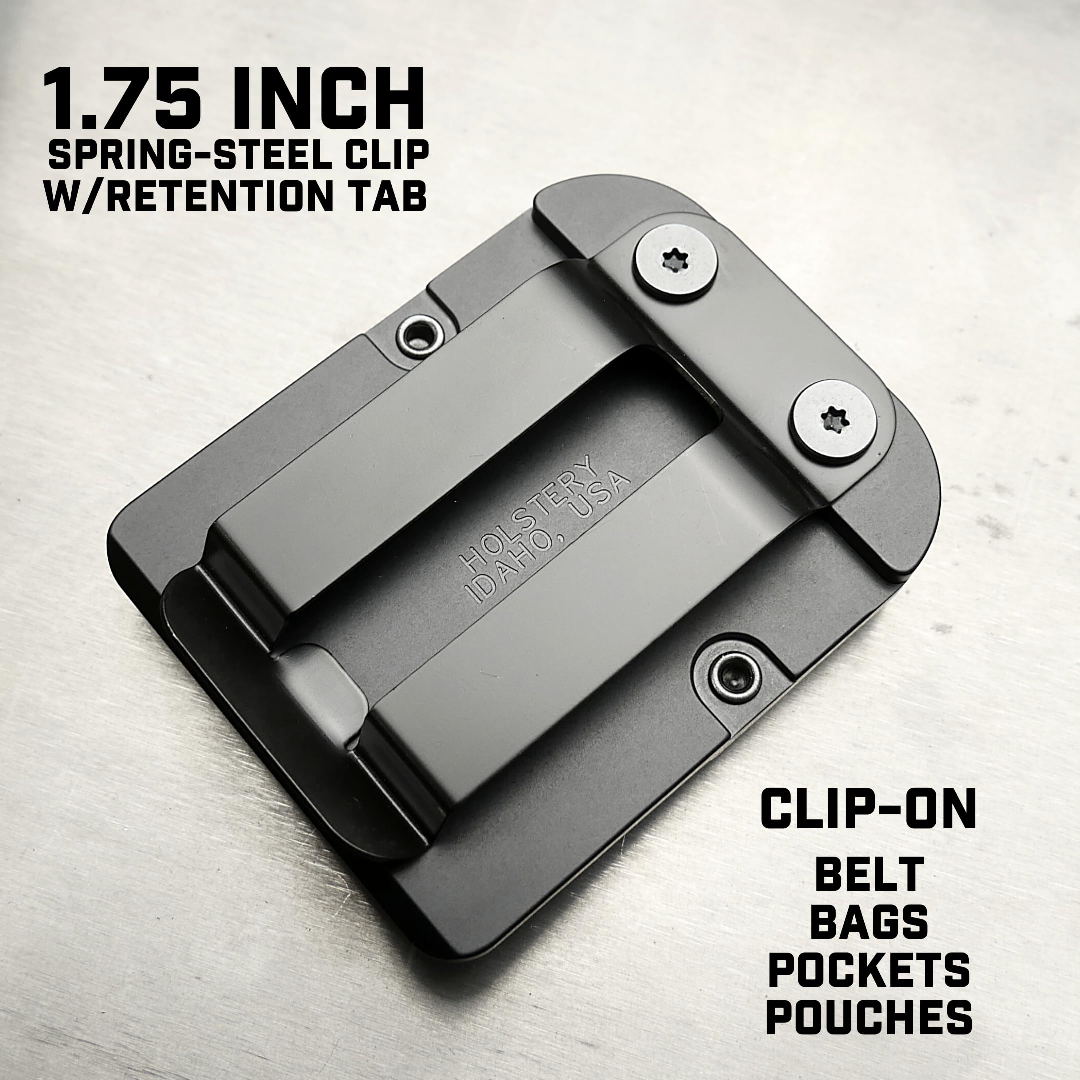 Holstery TapeMaster PRO milled aluminum frame stands up to daily use.