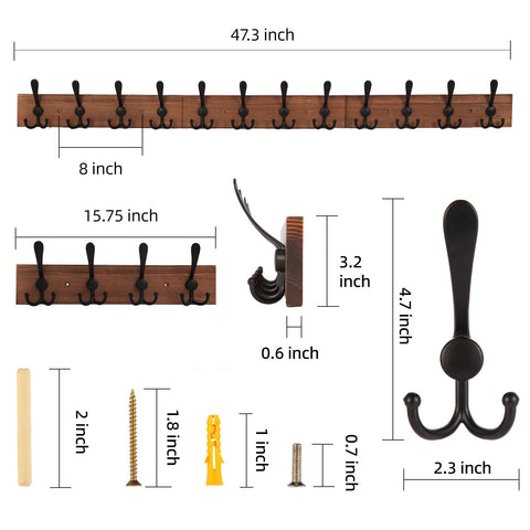 Homagic packaging shows included mounting hardware and clear instructions