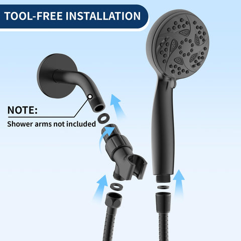 Homaqua 360-degree bracket allows easy angle adjustment.