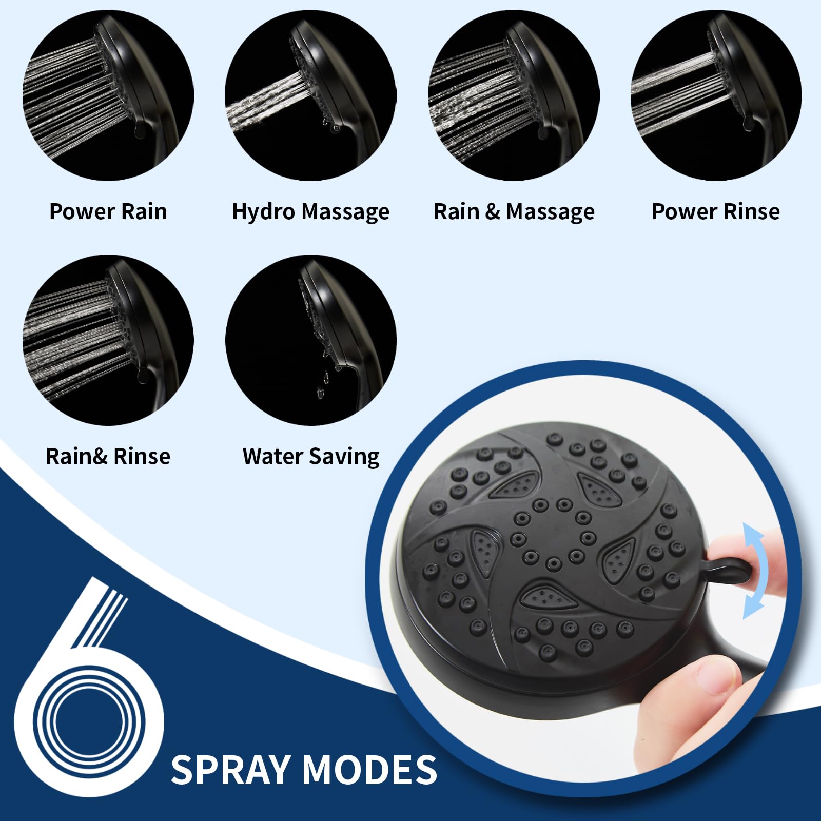 Homaqua boost-technology demonstrated for stronger flow at low pressure.