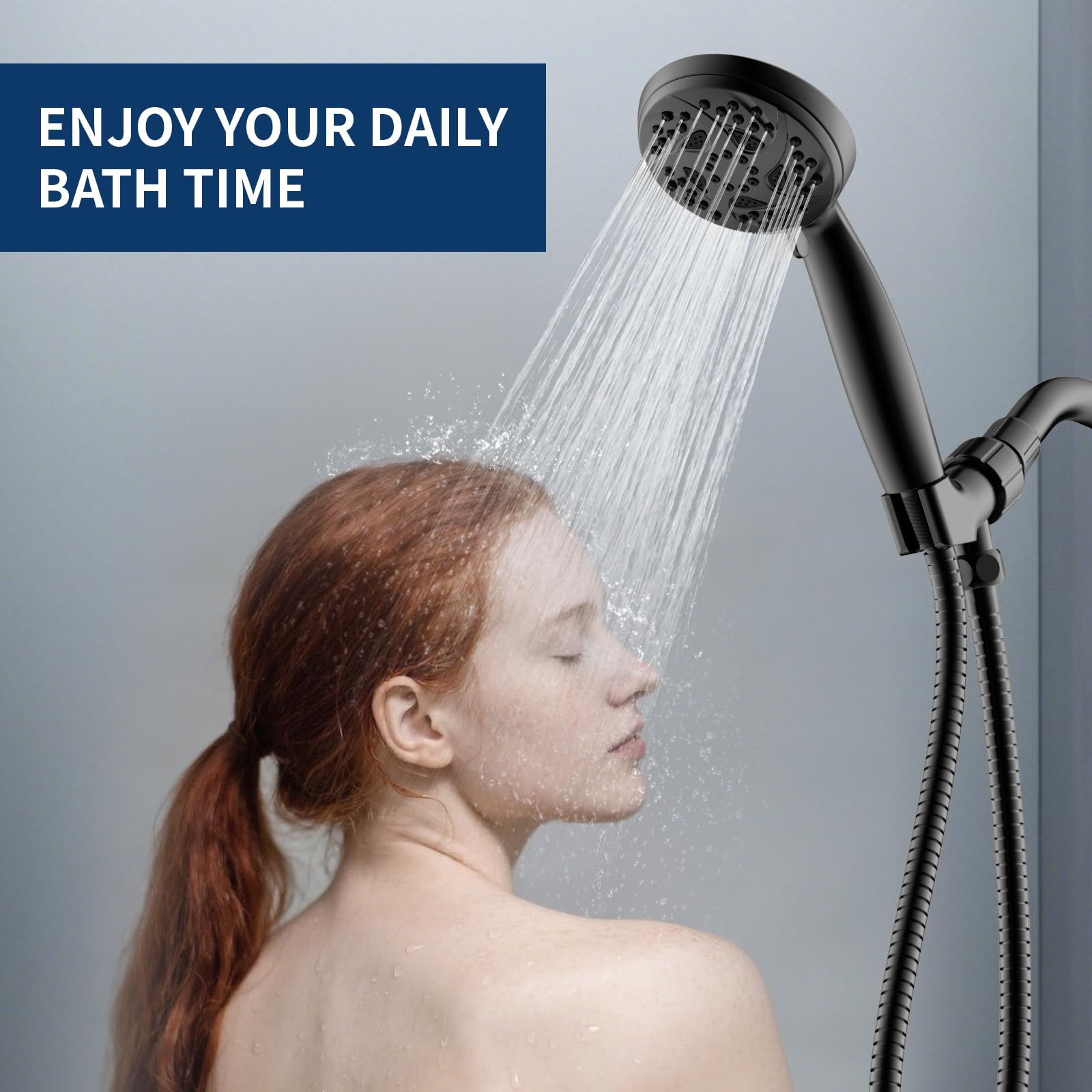 Homaqua durable ABS and stainless steel construction for rust-resistant longevity.