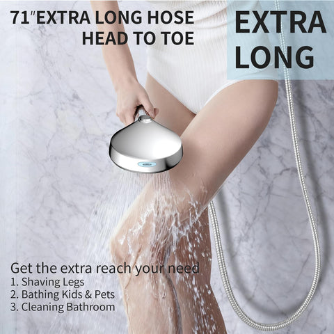 Homaqua suction-cup wall bracket to mount securely anywhere.