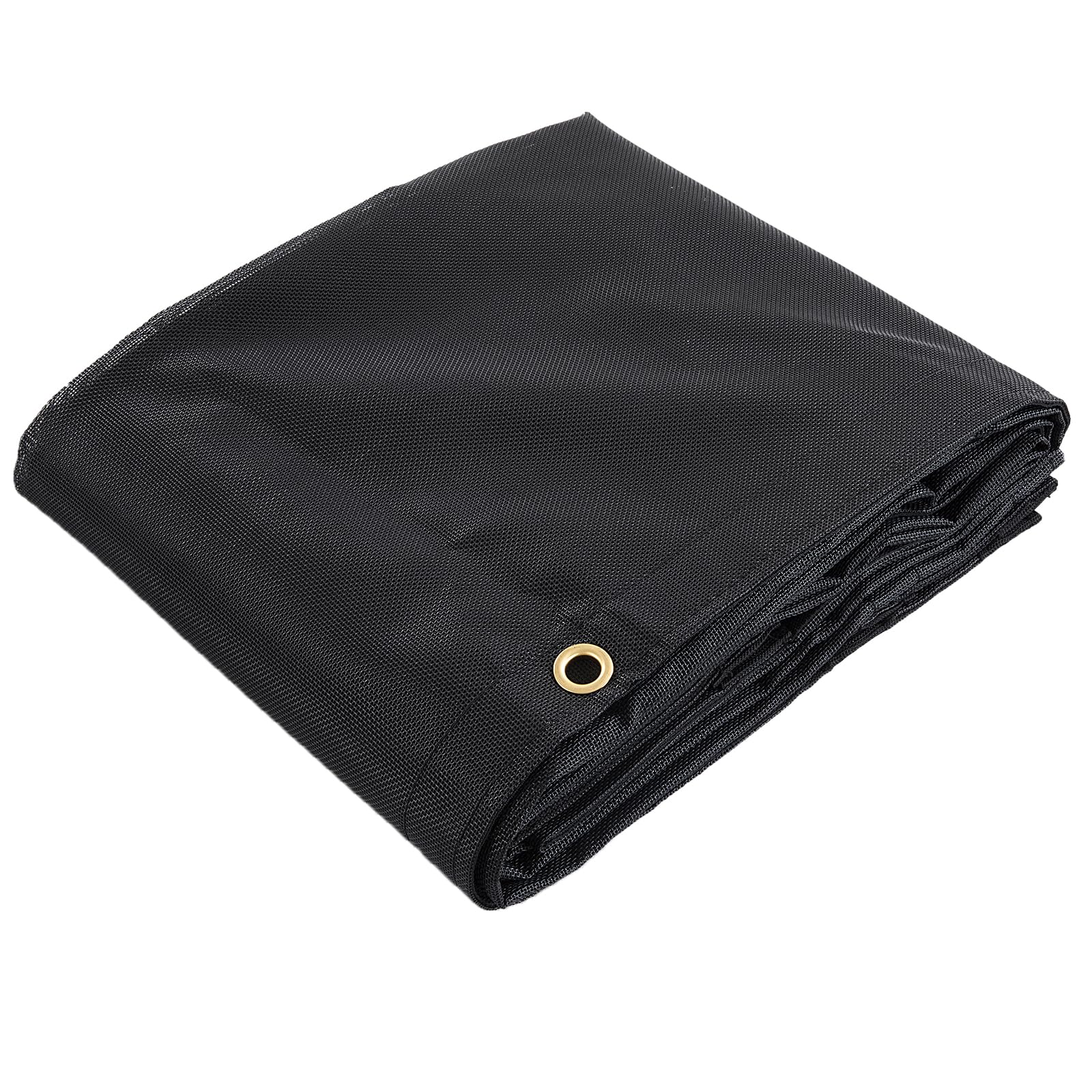 HOMBYS dump trailer tarp dual pockets for accessories.