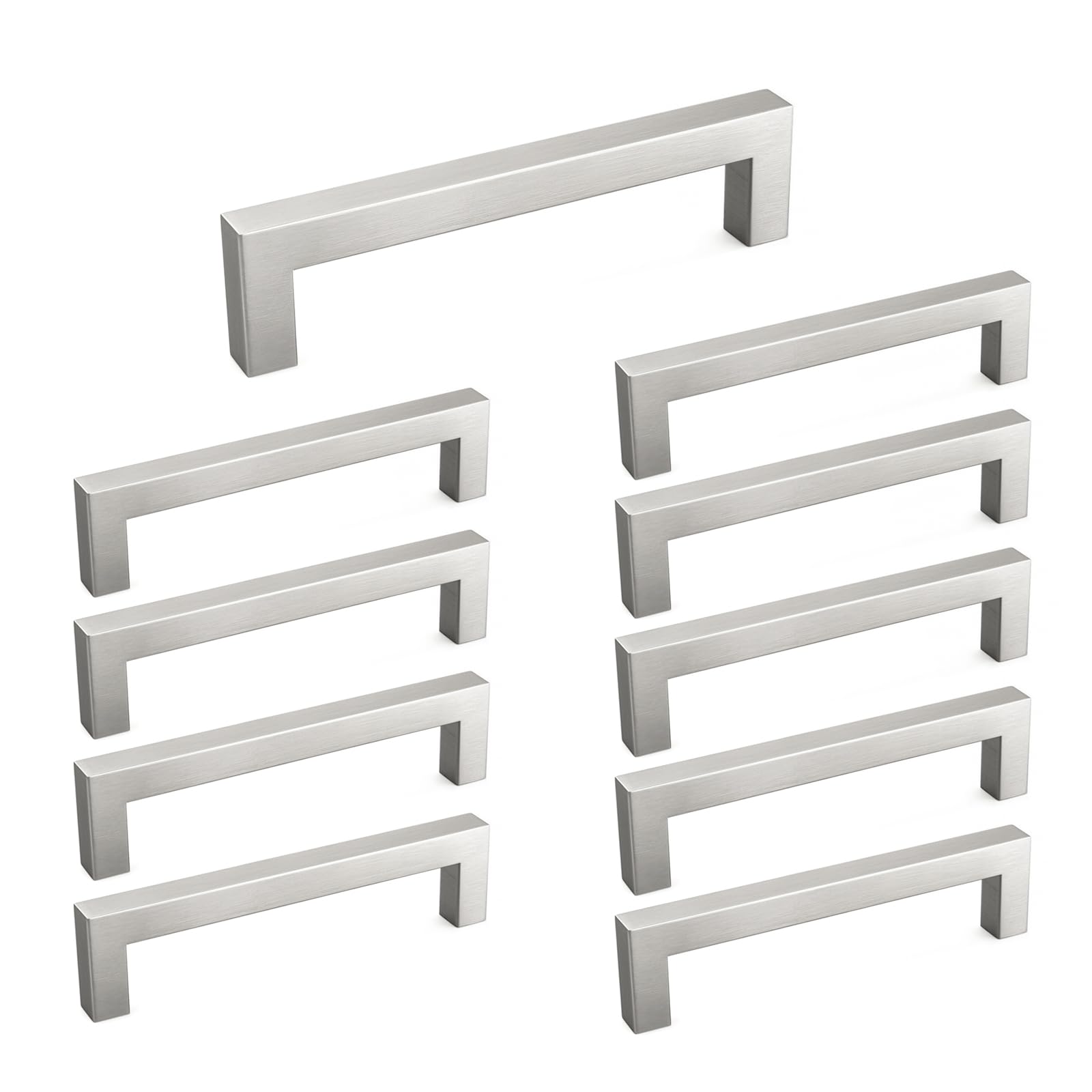 Homdiy 10-pack 5-inch pulls offer an easy upgrade for kitchen and dresser drawers.