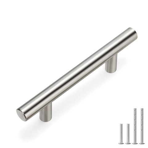 homdiy 35pack brushed nickel cabinet handles for cohesive kitchen cabinet updates.